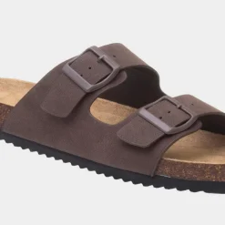 Kati Womens Chocolate Mule Sandal*Truffle Best