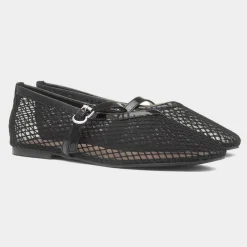 Krystal Womens Mesh Ballerina*Truffle Best