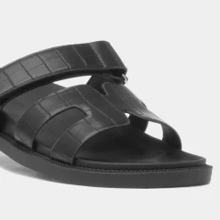 Louise Womens Crocodile Print Sandal*Truffle Online