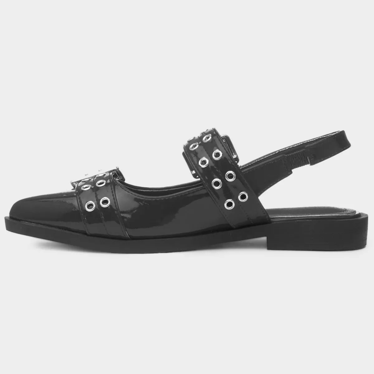 Miley Womens Slingback Buckle Shoe*Truffle Best