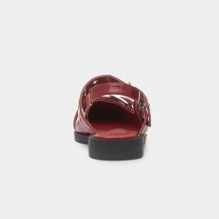 Miley Womens Slingback Buckle Shoe*Truffle Clearance