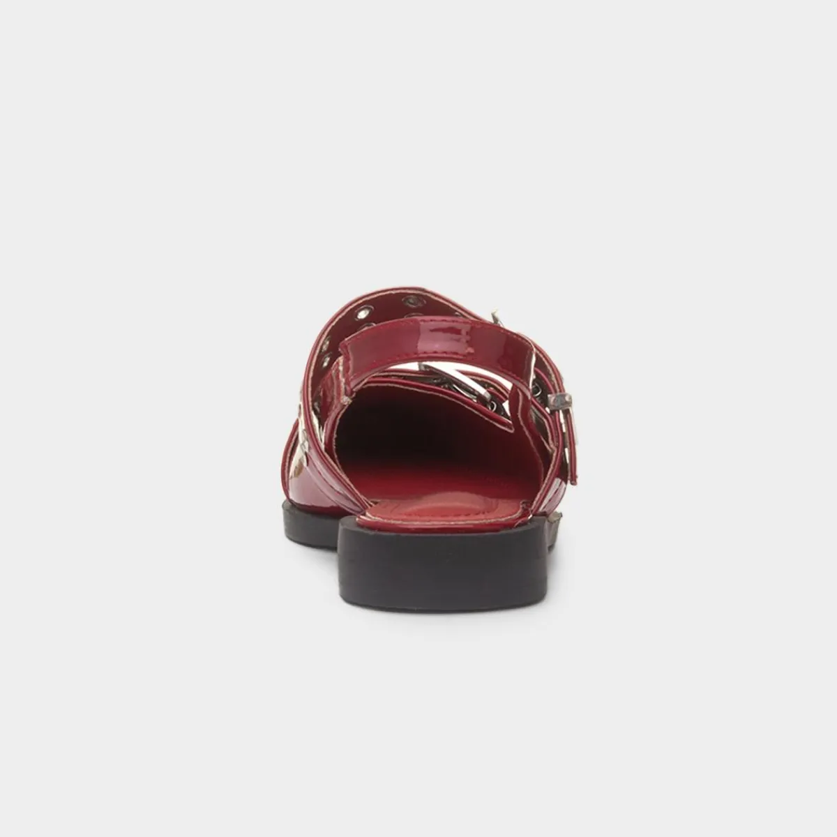 Miley Womens Slingback Buckle Shoe*Truffle Clearance