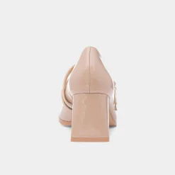 Mira Womens Double Buckle Heel*Truffle New