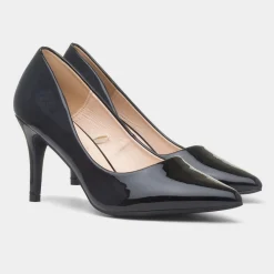 Miranda Womens Patent Heel*Truffle Clearance