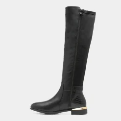 Natalie Womens Knee High Boot*Truffle Discount