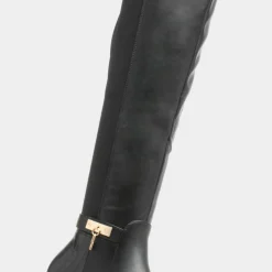 Natalie Womens Knee High Boot*Truffle Discount