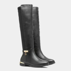 Natalie Womens Knee High Boot*Truffle Discount