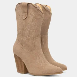 Ryder Womens Taupe Cowboy Boot*Truffle Sale