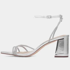 Tillie Womens Diamante Heel*Truffle Hot
