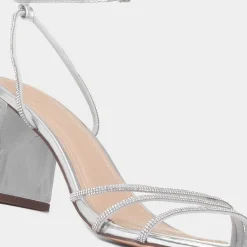 Tillie Womens Diamante Heel*Truffle Hot