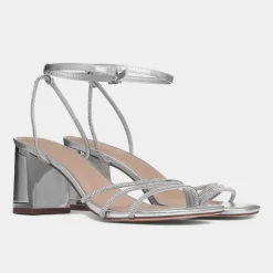 Tillie Womens Diamante Heel*Truffle Hot