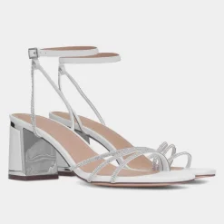 Tillie Womens Diamante Heel*Truffle New