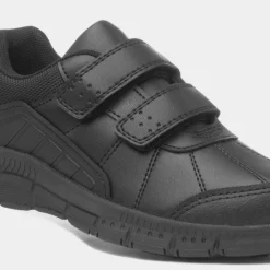 Calvin Boys Black Easy Fasten School Shoe*Trux Sale