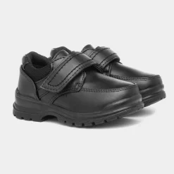 Craig Boys Black Easy Fasten Shoe*Trux Discount