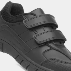Fitzroy Boys Black Easy Fasten School Shoe*Trux Discount