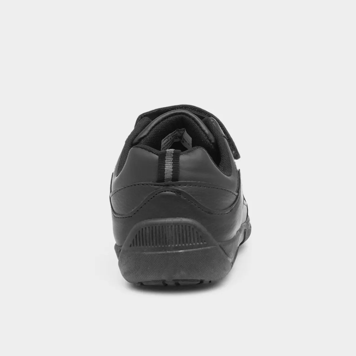 Leo Boys Easy Fasten Black Shoe*Trux Clearance