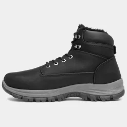 Beaumont Mens Black Warm Boots*Urban Territory Best