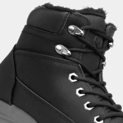 Beaumont Mens Black Warm Boots*Urban Territory Best
