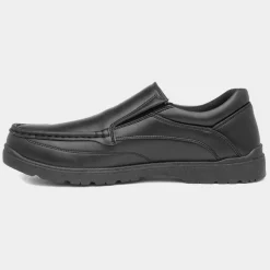 Brian Mens Black Slip On Shoe*Urban Territory Best