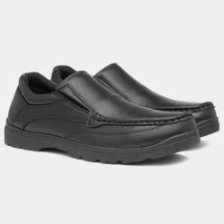 Brian Mens Black Slip On Shoe*Urban Territory Best