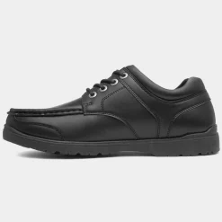 Emilio Mens Black Lace Up Shoe*Urban Territory Clearance