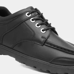 Emilio Mens Black Lace Up Shoe*Urban Territory Clearance