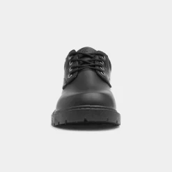 Emmit Mens Black Lace Up Shoe*Urban Territory Fashion
