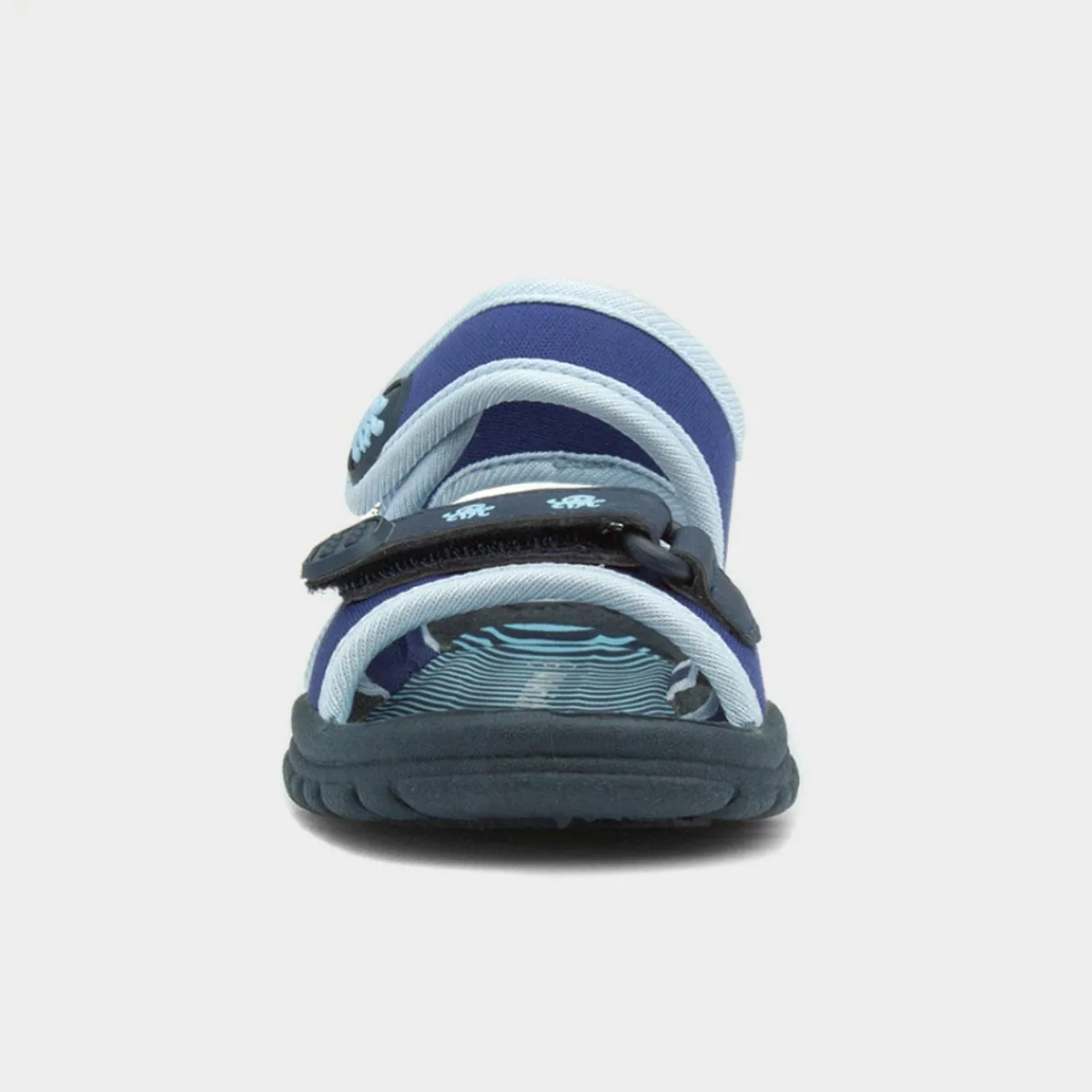 Boys Navy and Easy Fasten Sandal*Walkright Online