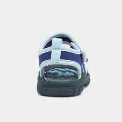 Boys Navy and Easy Fasten Sandal*Walkright Online