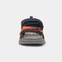 Brecon Boys Navy Easy Fasten Sandal*Walkright Sale