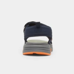 Brecon Boys Navy Easy Fasten Sandal*Walkright Sale