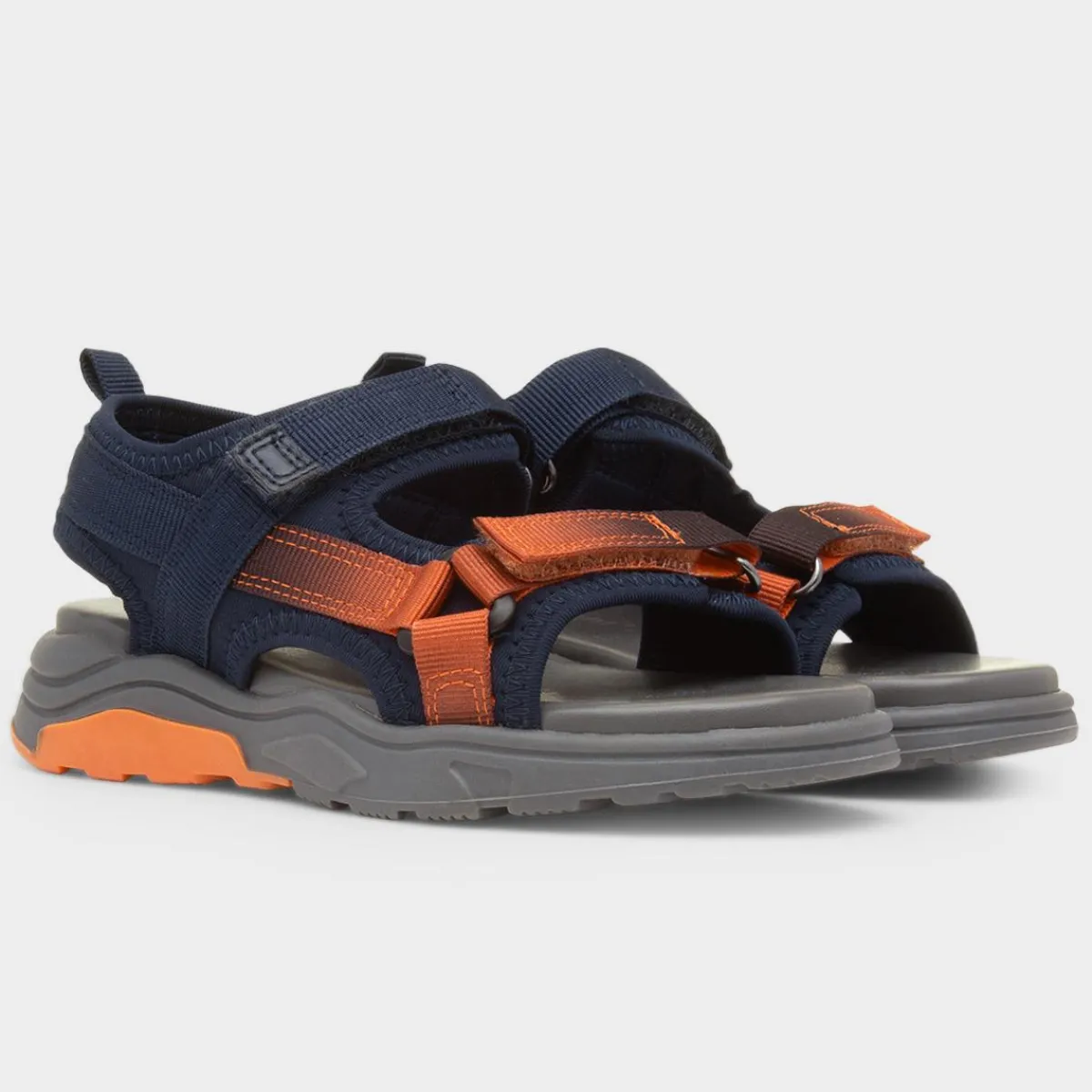 Brecon Boys Navy Easy Fasten Sandal*Walkright Sale