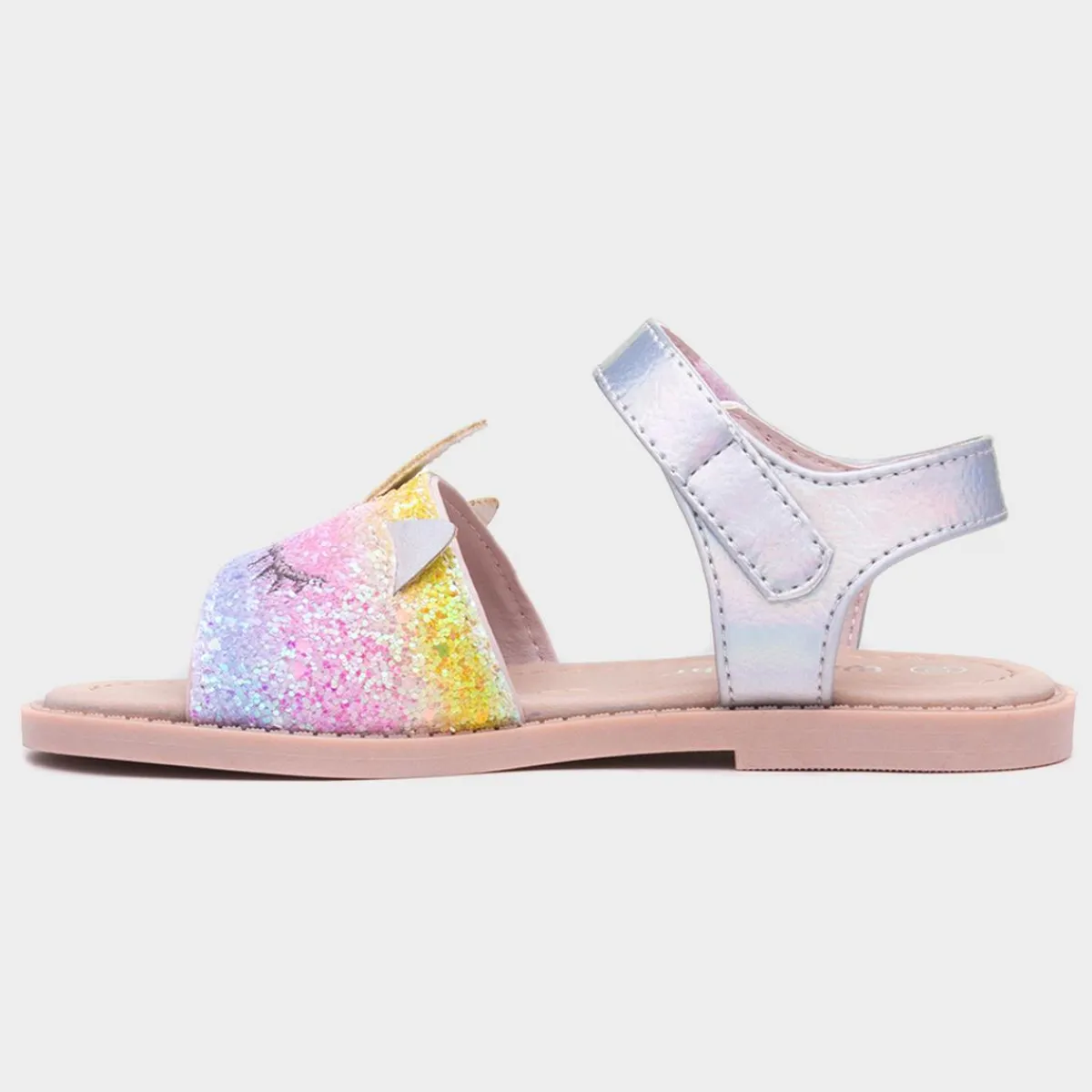 Cali Girls Multi Glitter Unicorn Sandal*Walkright New