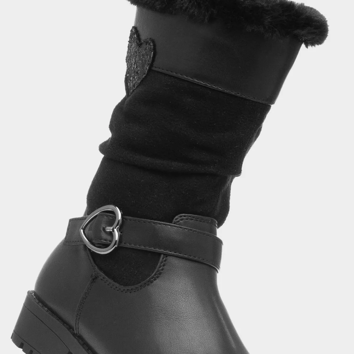 Candice Girls Black Zip Up Boot*Walkright Best