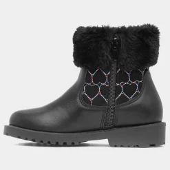 Cecily Girls Faux Fur Ankle Boot*Walkright Discount