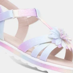 Charlotte Girls Multi T-Bar Sandal*Walkright Fashion