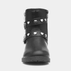 Charm Girls Black Ankle Boot*Walkright Discount