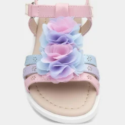 Ciara Girls Pastel Easy Fasten Sandals*Walkright Discount