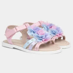 Ciara Girls Pastel Easy Fasten Sandals*Walkright Discount