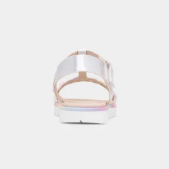 Clarabel Girls Multi Easy Fasten Sandal*Walkright Outlet