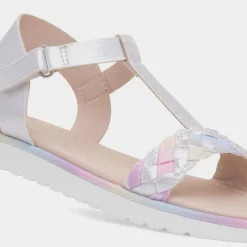 Clarabel Girls Multi Easy Fasten Sandal*Walkright Outlet