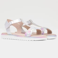 Clarabel Girls Multi Easy Fasten Sandal*Walkright Outlet