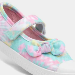 Claudia Girls Multi Tie-Dye Canvas*Walkright Hot
