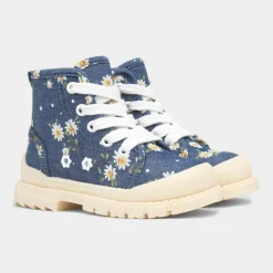 Coniston Girls Flower Print Ankle Boot*Walkright Best