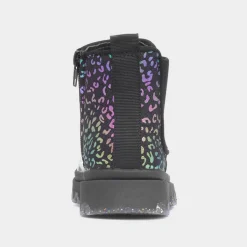 Ella Girls Black Leopard Print Boot*Walkright Online