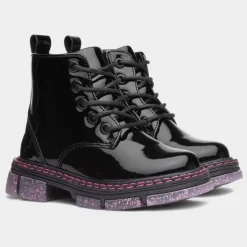 Emily Girls Glitter Sole Boots*Walkright New