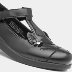 Fiz Girls Unicorn School Shoe*Walkright Clearance