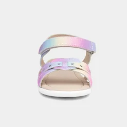 Girls Rainbow Glitter Heart Sandals*Walkright Sale