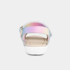 Girls Rainbow Glitter Heart Sandals*Walkright Sale
