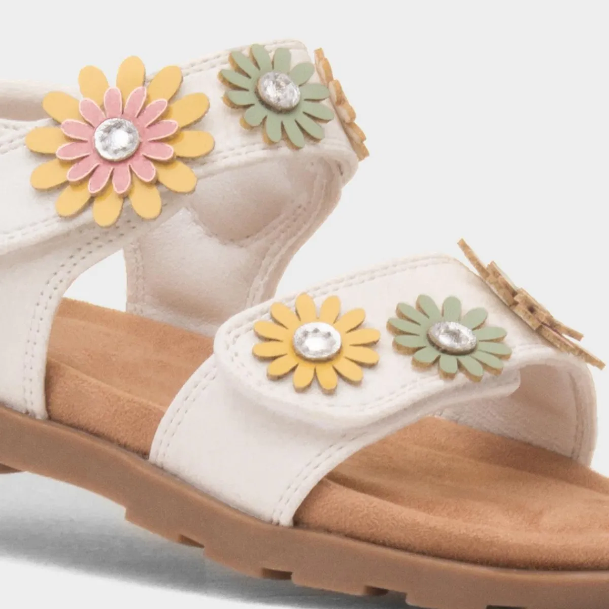 Heaton Girls Easy Fasten Sandal*Walkright Outlet